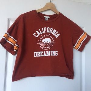 Varsity Look Crop Top | Forever 21 | Size Small